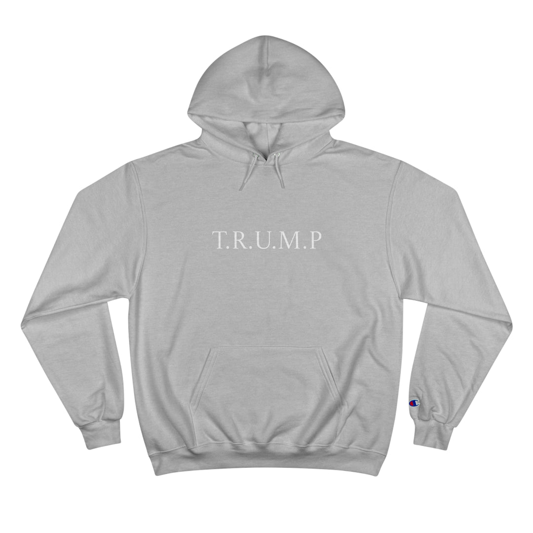 Men's T.R.U.M.P Champion Hoodie with Graphic Print