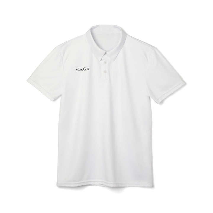 Men's M.A.G.A Polo Shirt- White